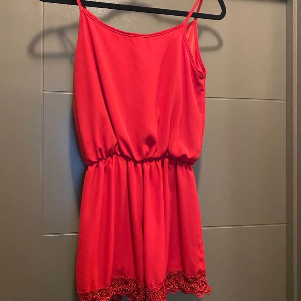 Red Romper - Picture 2 of 4